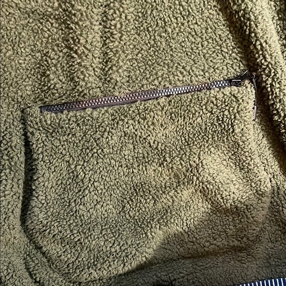🩵Womens Green Fleece Jacket - Picture 4 of 4